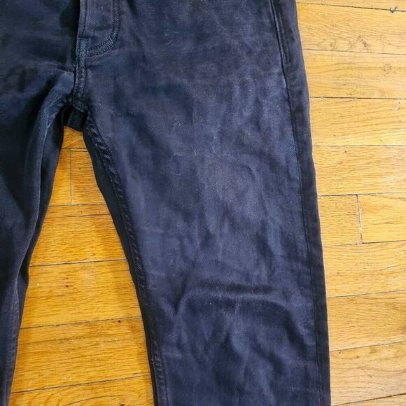 COS Jeans Black Tapered Leg High Rise Skinny Jeans Size 29X32 - Picture 6 of 12